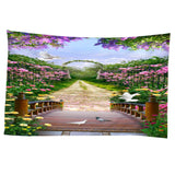 Max Garden Wall Tapestry Hang Wall Blanke Printing Home Decoration 150x150cm