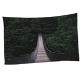 Max Forest Bridge Wall Tapestry Hang Wall Blanke Printing Decor 200x150cm