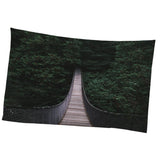Max Forest Bridge Wall Tapestry Hang Wall Blanke Printing Decor 200x150cm