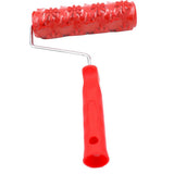 Max 7-Inch Assorted Embossed Pattern Painting Roller with Plastic Handle  Small Flower