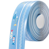 Max Maxb Mildew-proof  Anti-Mildew  Sealing Tape for Bathroom Kitchen Floor Fish