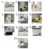 Maxbell 20x20cm Self Adhesive Wall Stickers Decal Tile Home Kitchen Decor Style 01