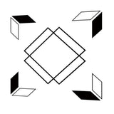 Maxbell 20x20cm Self Adhesive Wall Stickers Decal Tile Home Kitchen Decor Style 04