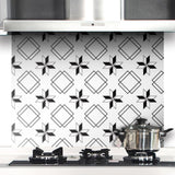 Maxbell 20x20cm Self Adhesive Wall Stickers Decal Tile Home Kitchen Decor Style 04