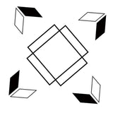 Maxbell 20x20cm Self Adhesive Wall Stickers Decal Tile Home Kitchen Decor Style 04