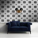 Maxbell 20x20cm Self Adhesive Wall Stickers Decal Tile Home Kitchen Decor Style 07