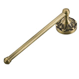 Maxbell Antique Bronze Brass Carved Wall Mounted Towel Rack Bathroom Accessories