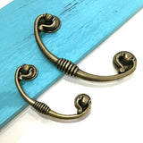 Maxbell Vintage Design Cabinet Wardrobe Drawer Handle Pull Knob Pitch-64mm