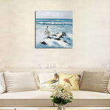 Maxbell Background Wall Art Painting Picture for Home Modern Decoration 02 35x35cm