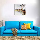 Maxbell Background Wall Art Painting Picture for Home Modern Decoration 03 35x35cm
