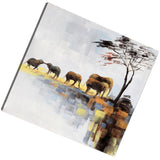 Maxbell Background Wall Art Painting Picture for Home Modern Decoration 03 35x35cm