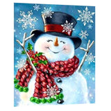 Max Maxb DIY 5D Diamond Painting Craft Embroidery Cross Stitch Kits 25x35cm Snowman B