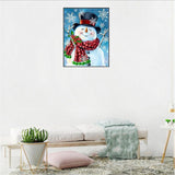 Max Maxb DIY 5D Diamond Painting Craft Embroidery Cross Stitch Kits 25x35cm Snowman B