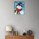 Max Maxb DIY 5D Diamond Painting Craft Embroidery Cross Stitch Kits 25x35cm Snowman B