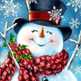 Max Maxb DIY 5D Diamond Painting Craft Embroidery Cross Stitch Kits 25x35cm Snowman B