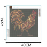 Max Maxb DIY Animal Craft 5D Diamond Painting Embroidery Cross Stitch Kits Rooster