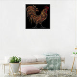 Max Maxb DIY Animal Craft 5D Diamond Painting Embroidery Cross Stitch Kits Rooster