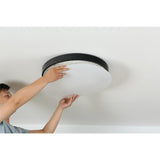 Max 12W LED Easy Install Ceiling Lights  220-240 V  for Home  Warm White-Black