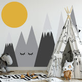 Max Lovely Cartoon Wall Stickers Peel and Stick Wall Decals Style-03