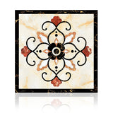 Max 10pcs Wall Floor Tile Stickers Peel & Stick Vinyl Tiles Decor Backsplash C