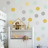 Max Lovely Cartoon Wall Stickers Peel and Stick Wall Decals Style-10