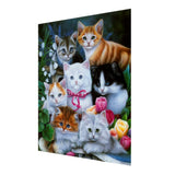 Max DIY Diamond Painting Cross Stitch Embroidery Picture Home Decor Cat