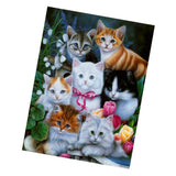 Max DIY Diamond Painting Cross Stitch Embroidery Picture Home Decor Cat