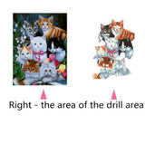 Max DIY Diamond Painting Cross Stitch Embroidery Picture Home Decor Cat