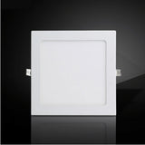 Max 12W Recessed LED Ceiling Light  - Square 220-240V  Warm White
