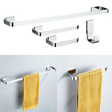 Max Bathroom Brass Sinlge Towel Rail Holder  Holder Bath Towel Ring 57cm