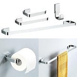 Max Bathroom Brass Sinlge Towel Rail Holder  Holder Bath Towel Ring 57cm