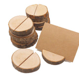 Max 10X Round Wedding Party Tabletop Place Card Holder Table Number Menu Display