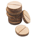 Max 10X Round Wedding Party Tabletop Place Card Holder Table Number Menu Display