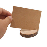 Max 10X Round Wedding Party Tabletop Place Card Holder Table Number Menu Display