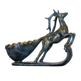 Max Creative Wine Bottle Holder Rack European Style Home Decor Deer_30x22cm