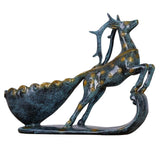 Max Creative Wine Bottle Holder Rack European Style Home Decor Deer_30x22cm