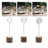 Max 10X Wedding Party Tabletop Place Card Holder Table Numbers Display Stand 01