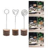 Max 10X Wedding Party Tabletop Place Card Holder Table Numbers Display Stand 01