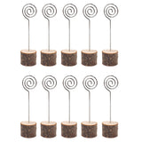 Max 10X Wedding Party Tabletop Place Card Holder Table Numbers Display Stand 01