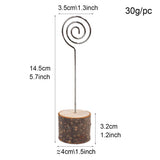 Max 10X Wedding Party Tabletop Place Card Holder Table Numbers Display Stand 01