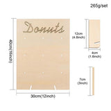 Maxbell 1Set Wooden Donut Display Wall Pack Birthday Wedding Party Sweet Treat Stand