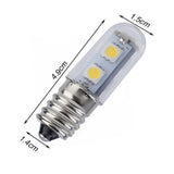 Maxbell LED Refrigerator Lamp bulb 1W 220V AC 7 Leds SMD 5050 Ampoule  For Fridge