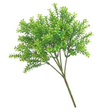 Max 6 Branches 48 Twigs Fake Four Leaf Clover Plant Home Garden Decor  Green