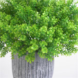 Max 6 Branches 48 Twigs Fake Four Leaf Clover Plant Home Garden Decor  Green