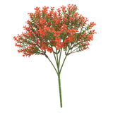 Max 6 Branches 48 Twigs Fake Four Leaf Clover Plant Home Garden Decor  Red