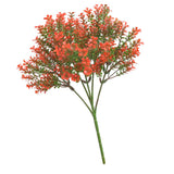 Max 6 Branches 48 Twigs Fake Four Leaf Clover Plant Home Garden Decor  Red