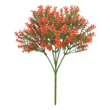 Max 6 Branches 48 Twigs Fake Four Leaf Clover Plant Home Garden Decor  Red