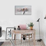 Max Modern Minimalistic Abstract Plant Living Room Background Porch Painting Style01
