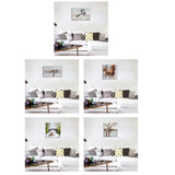Max Modern Minimalistic Abstract Plant Living Room Background Porch Painting Style01
