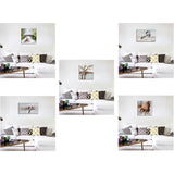Max Modern Minimalistic Abstract Plant Living Room Background Porch Painting Style01